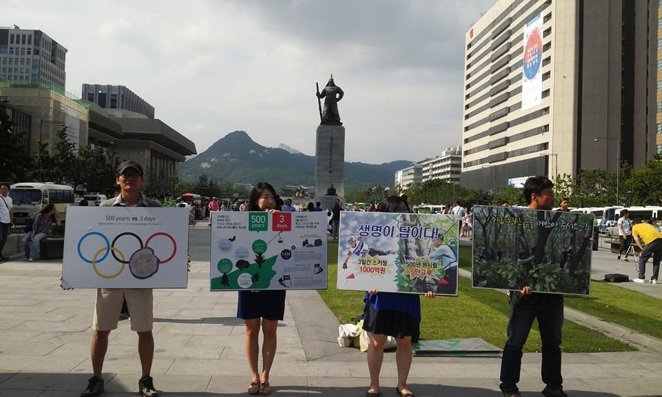 가리왕산 숲을 지키는 시민캠페이너 모집!