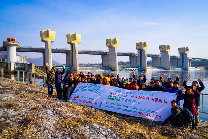 2018년, 세계 물고기 이동의 날 – Connecting Fish, Rivers and People